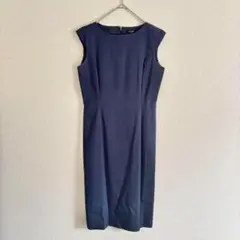 アンケート ノースリーブ ワンピース M フォーマル オフィス お呼ばれ 上品