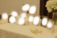 定価1万円◎ ウェルカムスペース セット アンティーク ゴールド ホワイト