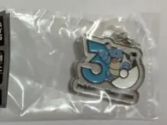 ポケモン30周年 メタルチャームマスコット アクセサリー カメックス
