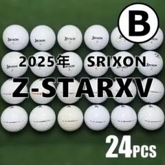 【B75】SRIXON Z-STARXV 白 2025年 ロストボール 24球のサムネイル