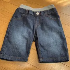 キッズ　elfindoll デニム　ハーフパンツ　110