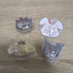 サンリオパッケージチャーム　クロミ　プリン　バツ丸　メル