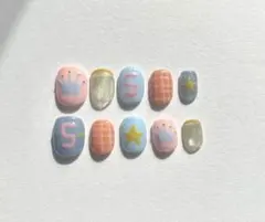 ネイルチップ　現品　嵐　推し活　アイドル　嵐ネイル