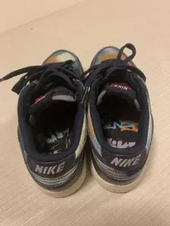 Nike Dunk Low Graffiti/19cm/NVY/YEL