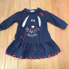 3can4on スヌーピー ワンピース 90サイズ