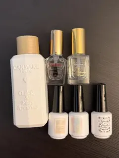 キャンメイク ネイル まとめ売り トップコート・リムーバー・カラフルネイルズ