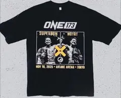 【限定販売】ONE 173 スーパーボンvs 野杁正明　Tシャツ　Lサイズ
