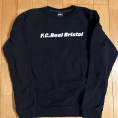 F.C.Real Bristol クルーネック スウェット ブラックのサムネイル