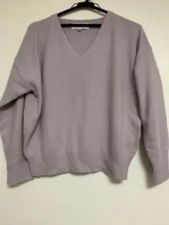 ROPÉ PICNIC フォックス混Ｖネックプルオーバー