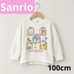 サンリオ　キティ　マイメロ　プリン　シナモン　キッズ トレーナー 100