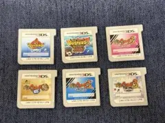 妖怪ウォッチ ニンテンドー3DS ソフト 6本セット　スキヤキ　スシ　テンプラ