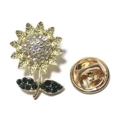 pin-0908-5　ラペルピン★ピンズ　ひまわり　向日葵　花　フラワー