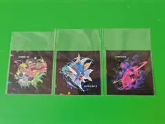ポケモン　メガシンカ　ステッカー　　ポケモンセンター限定　非売品　3枚セット