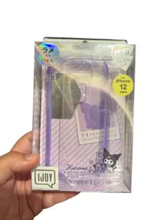 iDress iPhone12mini対応 IJOYケース クロミ パープルのサムネイル