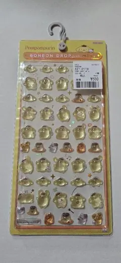 正規品 ボンボンドロップシールミニ サンリオ ポムポムプリン