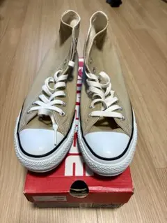 【未使用】CONVERSE ALL STAR オールスター　ハイカット　ベージュ