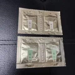 モデリングカラーアップベース グリーン ベージュ試供品4点