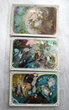 原神 ウエハース2 散兵 スカラマシュ ナヒーダ 申鶴