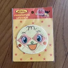 アンパンマン メロンパンナちゃんビックワッペン　丸型