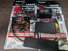 【PC周辺】Anker USB3.0ハブ / LANハブ /LANケーブル2本