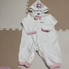 Disney フード付きロンパース 90