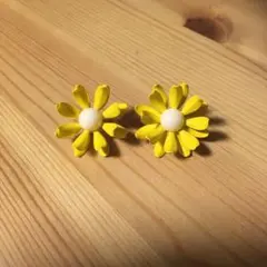 vintage風☆お花ピアス