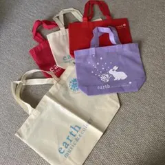 earth music&ecology エコバッグ 5点セットのサムネイル