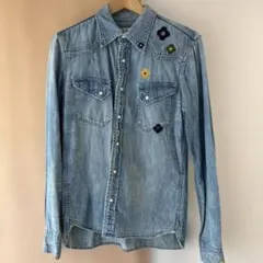 レミレリーフ デニムシャツ