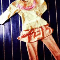 まとめ買いがお得！韓国おしゃれ子供服   暖かいスカッツ110