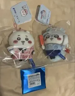マスコット 치이카와 모모가 헌책방 ANA 3個 & アクリルキーホルダー