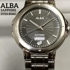 ALBA メンズ V733-X062 SAPHIRE クォーツ