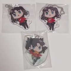 Fate HF 上海 中国 ローソン アクスタ 缶バッジ 遠坂凛3点 - メルカリ