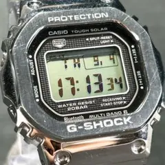 【新品未使用未開封品】G-SHOCK GMW-B5000D-1JF Casio GMW-B5000D-1JF G-Shock Bluetooth Men's Watch Silver