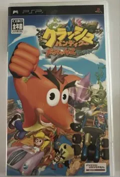 PSPソフト クラッシュ.バンディクー がっちゃんこワールド