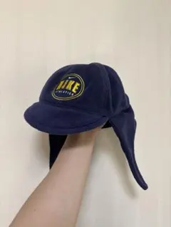 【希少】90s NIKE フライトキャップ フリース 耳当て キャップ