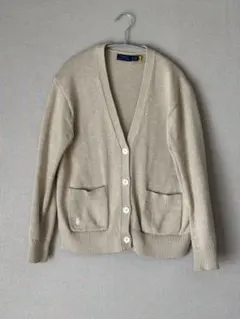 ポロ ラルフローレン カーディガン ポニー 現行タグ コットン