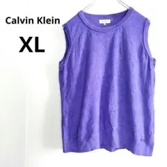 ◆Calvin Klein カルバン クライン ニットベスト ノースリーブ 美品のサムネイル