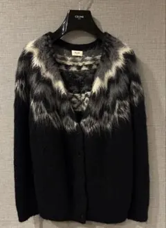 【美品・最終値下げ】CELINE ブラック カーディガン 2y672345f38aw.jpg