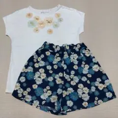 PAUL & JOE Tシャツ150cmと花柄ショートパンツセット 130cm