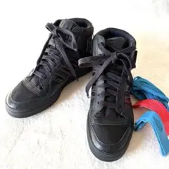 adidas アディダス ハイカットスニーカー 26cm ブラック 付属品あり