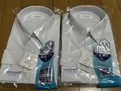 Vancool 学生服 ホワイトスクールシャツ 160B 2枚