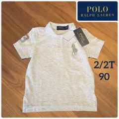 【新品未使用】POLO ポロラルフローレン ポロシャツ　グレー