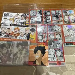 ハイキュー キラキラカード 特典他 カードセット 孤爪研磨 黒尾鉄朗