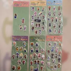 とびだせどうぶつの森 ぷくっとしーる 6点セット