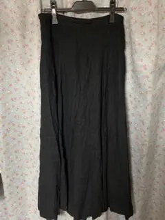 ニコアンド　ガウチョパンツ　黒　サイズ4