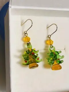 クリスマスツリー ピアス