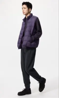 ユニクロソフトフリースイージージョガーパンツS 新品