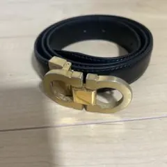 Salvatore Ferragamo ガンチーニ ベルト ブラック