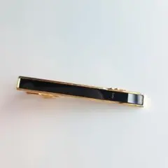 m25　訳有　ネクタイピン　イヴサンローラン　YSL　オニキス　クリップ