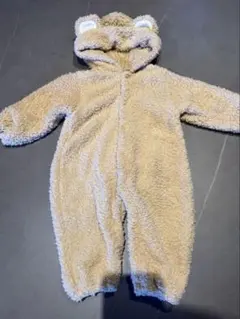 もこもこくまさんロンパース 80cm